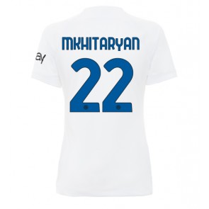 Inter Milan Henrikh Mkhitaryan #22 Gostujuci Dres za Ženska 2023-24 Kratak Rukavima